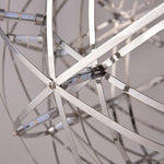 12 inch Stanless Steel LED Endless Woven Sphere Pendant Modern Lights