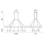 Altamont 30 Light 52" Wide LED Chandelier