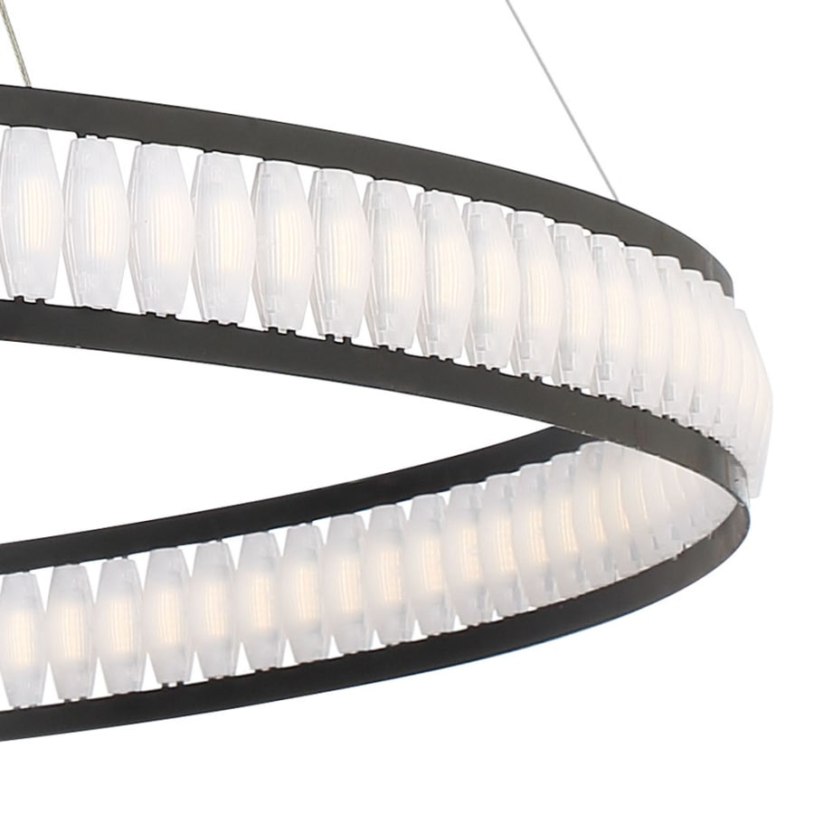 Forster 3 Light 60" Wide LED Ring Chandelier - 3 Tiers