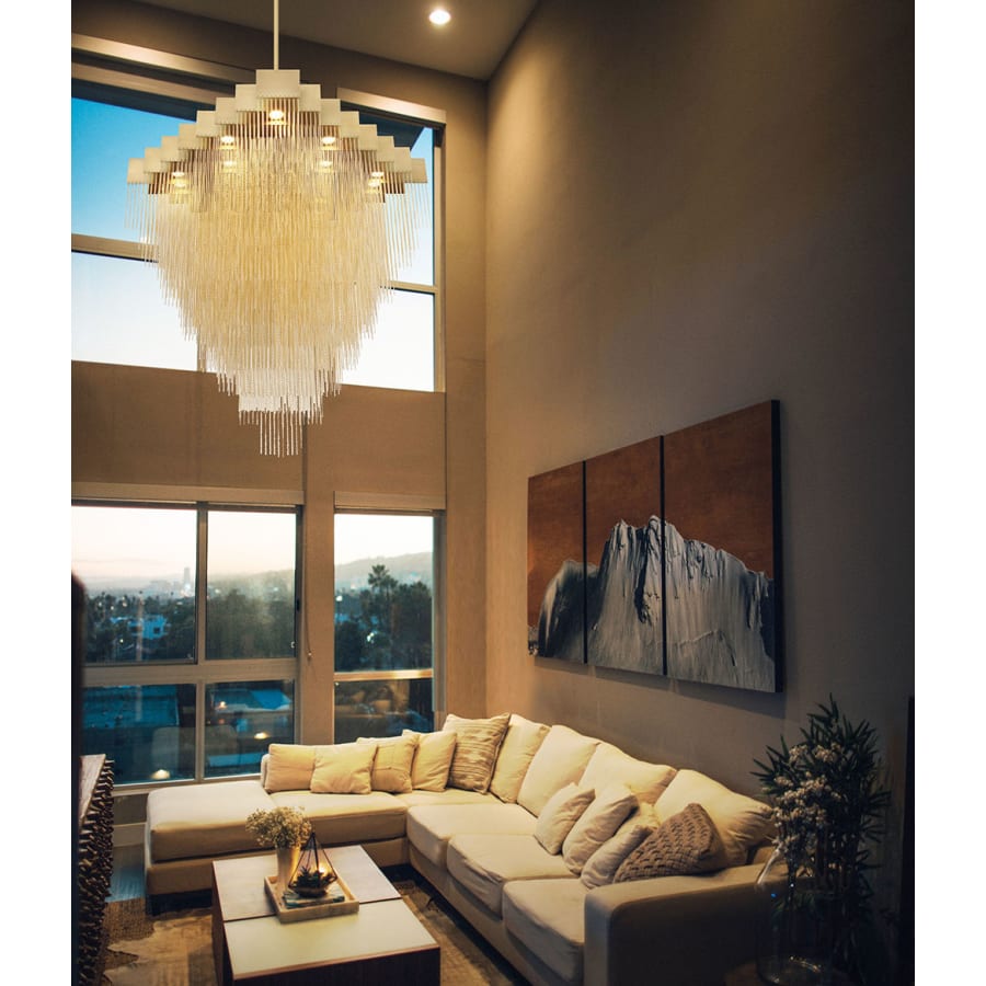 Bloomfield 22 Light 47" Wide LED Chandelier