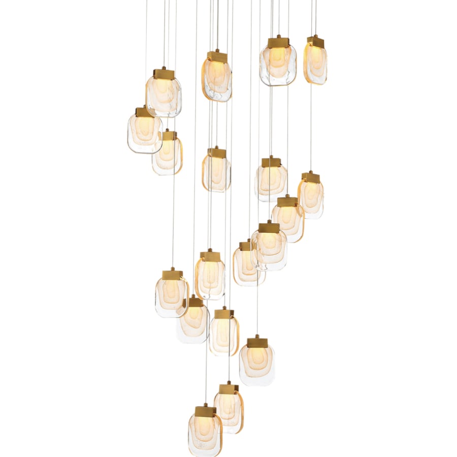 Paget 19 Light 29" Wide LED Multi Light Pendant