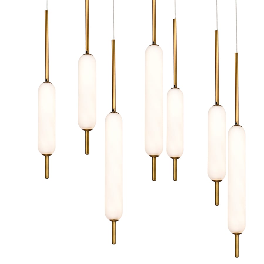 Cumberland 12 Light 40" Wide LED Linear Pendant
