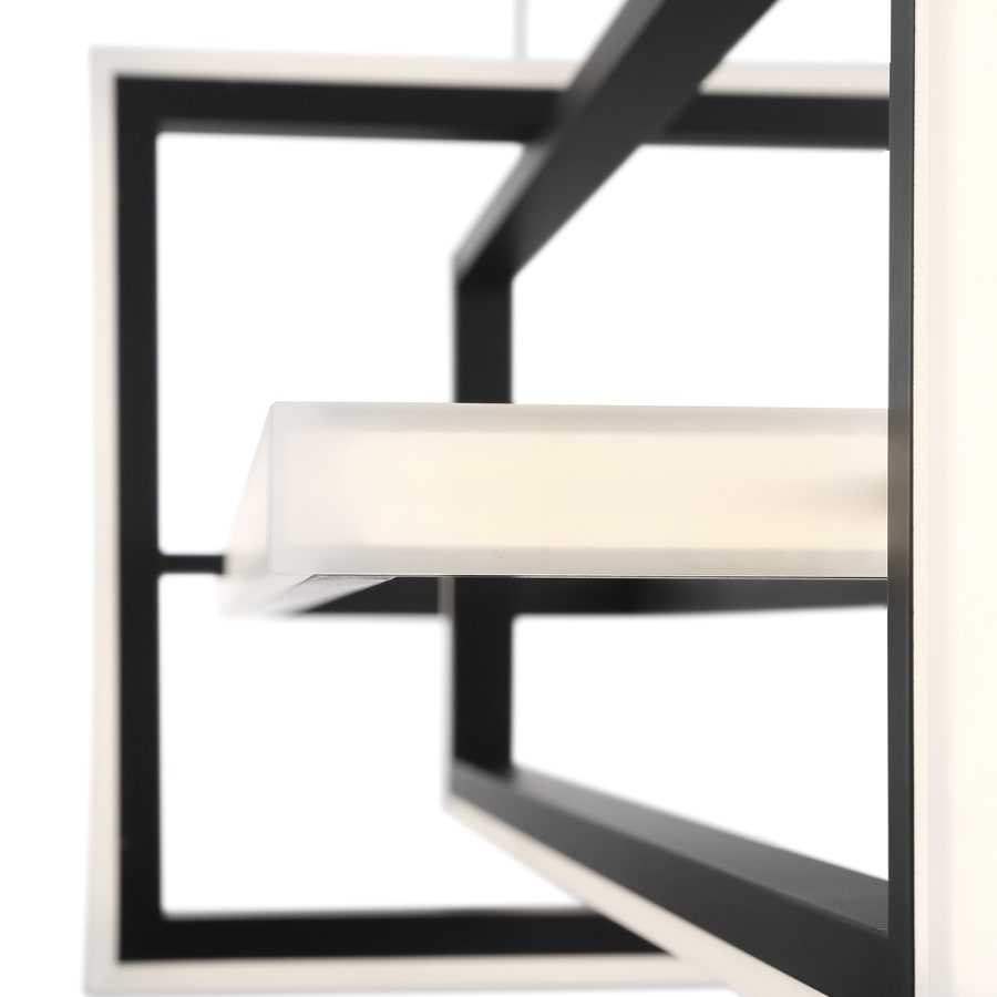 Bordo 3 Light 56" Wide LED Abstract Chandelier