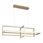 Bordo 3 Light 56" Wide LED Abstract Chandelier