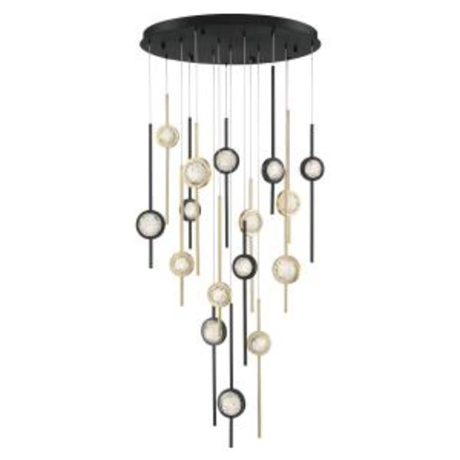 Barletta 16 Light 32" Wide LED Abstract Multi Light Pendant