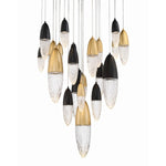 �crou 22 Light 40" Wide Suspension Multi Light Pendant