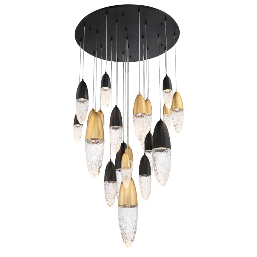 �crou 22 Light 40" Wide Suspension Multi Light Pendant