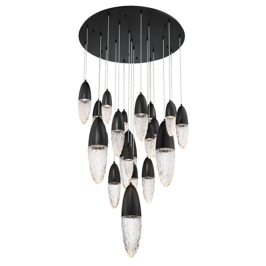 �crou 22 Light 40" Wide Suspension Multi Light Pendant