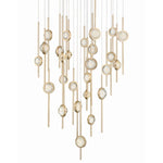 Barletta 40" Wide LED Suspension Multi Light Pendant