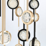 Barletta 40" Wide LED Suspension Multi Light Pendant