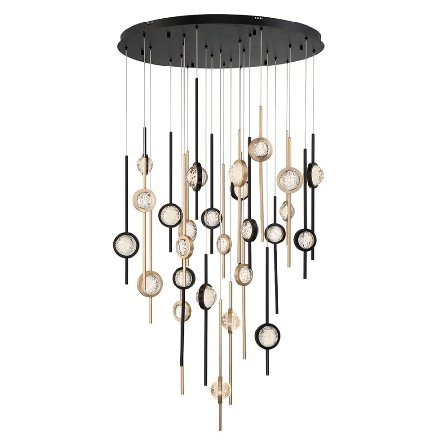 Barletta 40" Wide LED Suspension Multi Light Pendant
