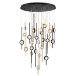 Barletta 40" Wide LED Suspension Multi Light Pendant
