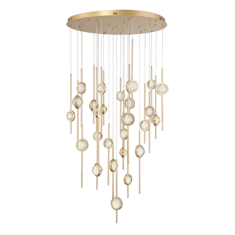 Barletta 40" Wide LED Suspension Multi Light Pendant