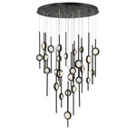 Barletta 40" Wide LED Suspension Multi Light Pendant