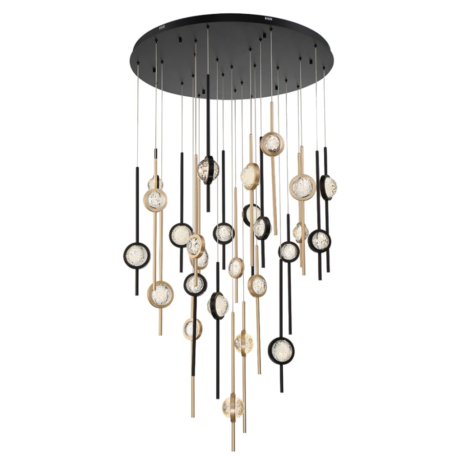 Barletta 40" Wide LED Suspension Multi Light Pendant