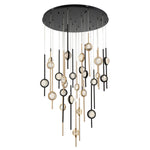 Barletta 40" Wide LED Suspension Multi Light Pendant