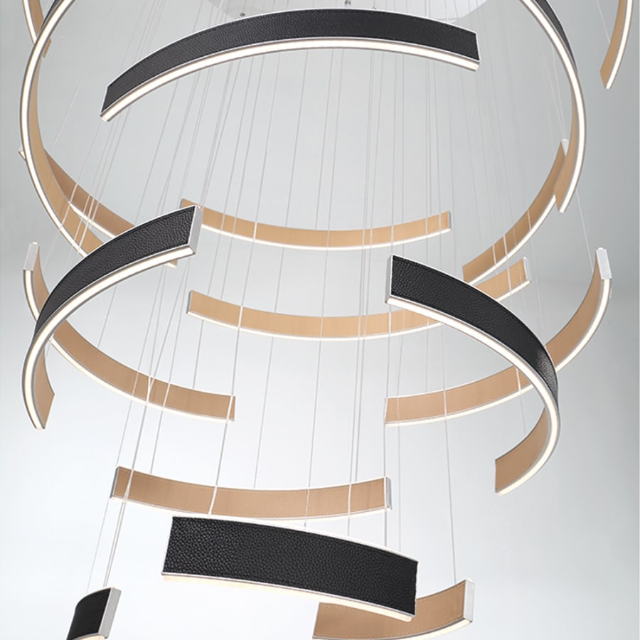 Verdura 41" Wide LED Suspension Multi Light Pendant