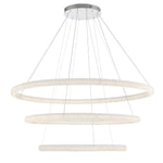 Sassi 3 Light 60" Wide LED Ring Chandelier