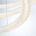 Sassi 3 Light 60" Wide LED Ring Chandelier