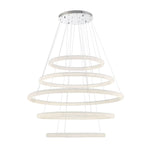 Sassi 5 Light 60" Wide LED Ring Chandelier