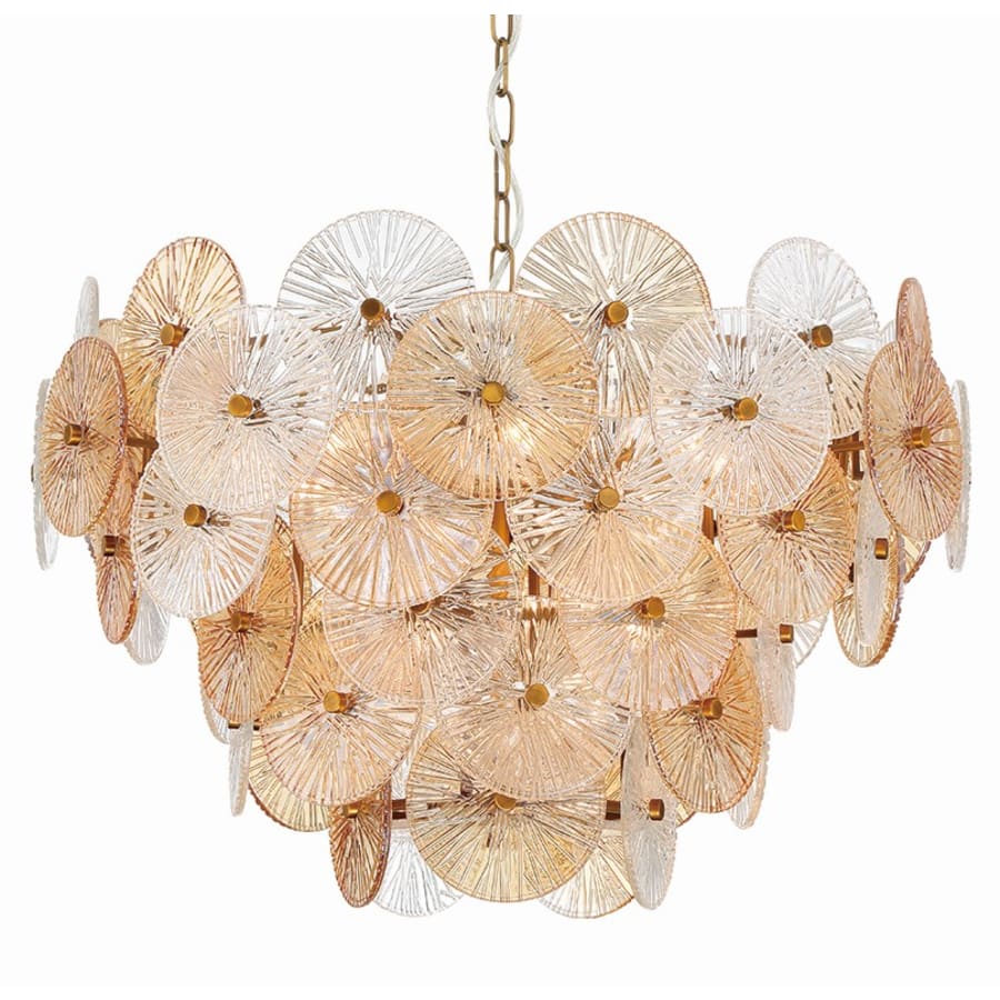 Sue-Anne 12 Light 30" Wide Abstract Pendant