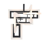 Inizio 55" Wide 3000K LED Geometric Linear Chandelier