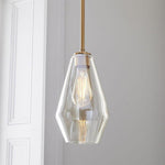 Nordic Classic Copper Glass Pendant Lights Industrial Style Droplight