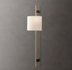 Vela Round Bar Sconce - Round Shade