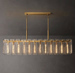 Calamette Glass Rectangular Chandelier 72"