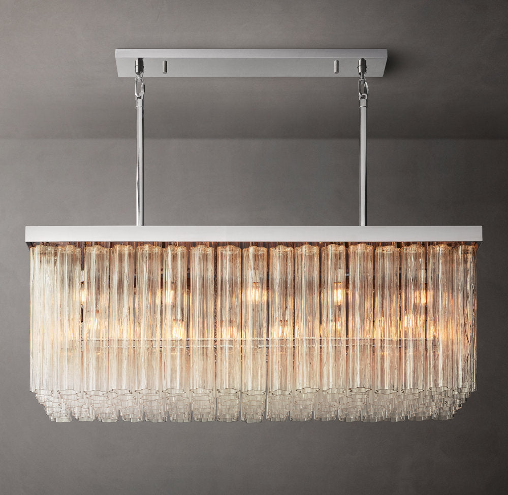 Cielo Rectangular Chandelier 54"
