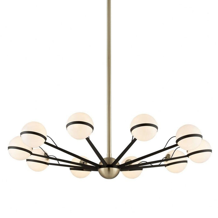 Troy Lighting - F5306-TBZ/BBA - Ace - Ten Light Large Chandelier