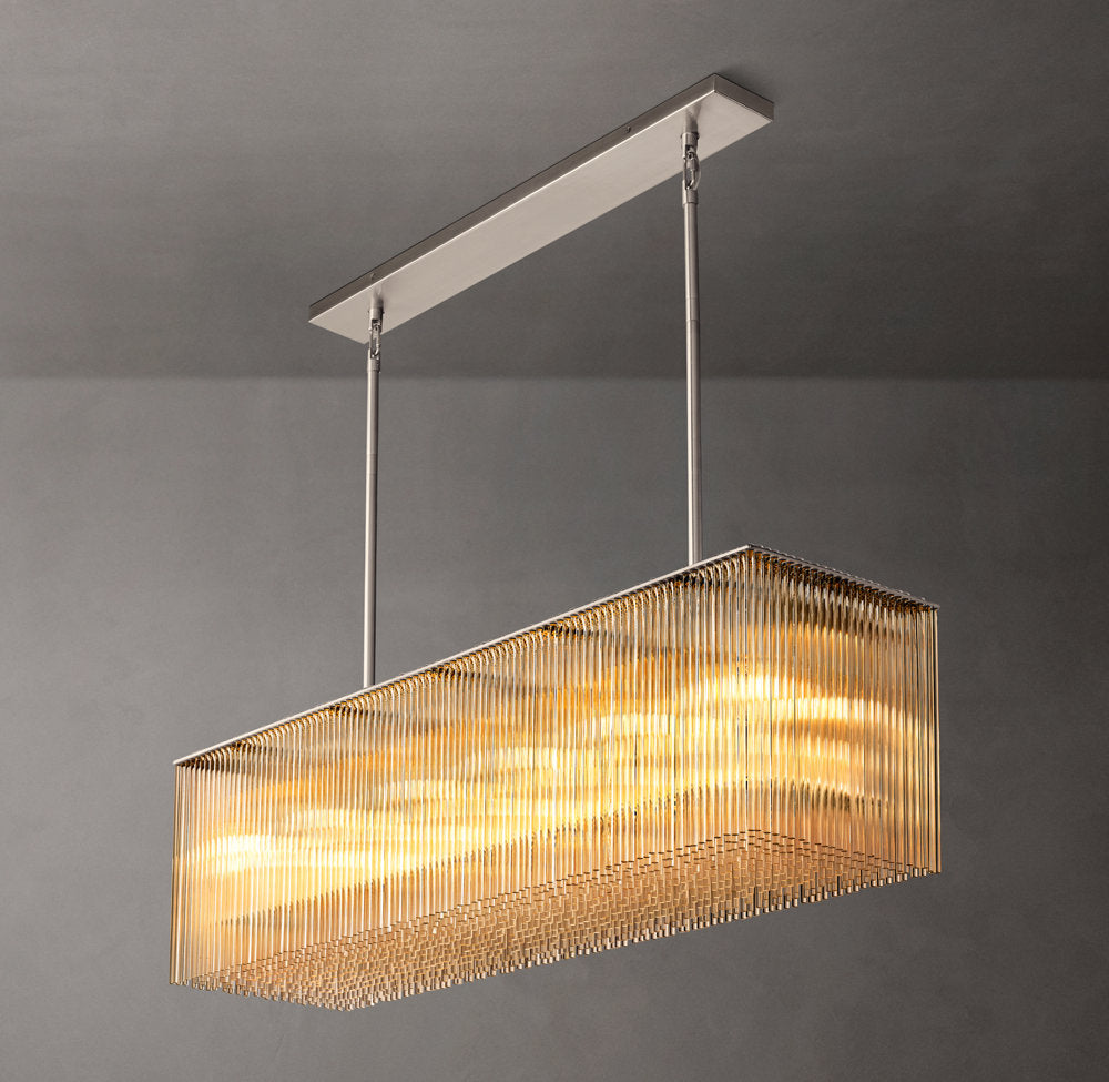 Amadeo Rectangular Chandelier 54"