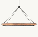 Peralta Rectangular Chandelier 62"