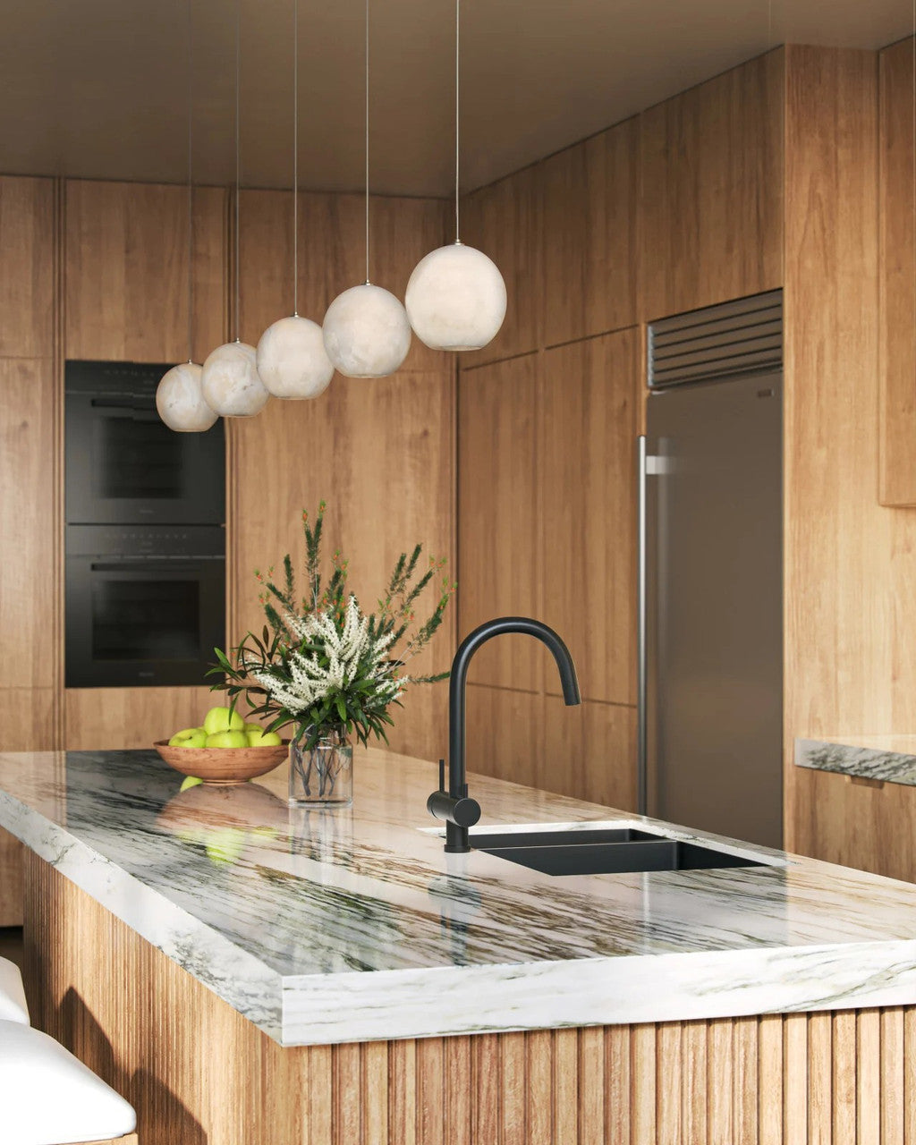 Daze 15-Light Linear Multi-Drop Pendant