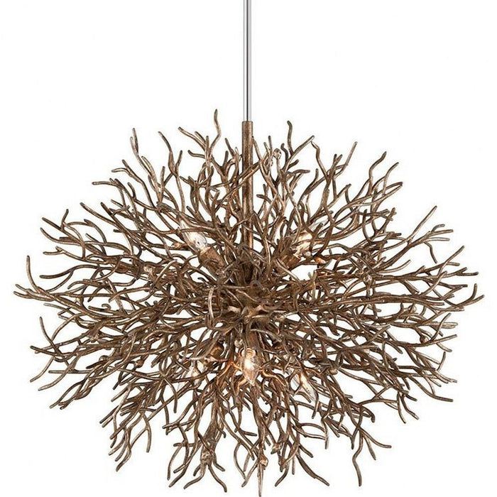 Troy Lighting - F6096-VZ - Sierra - 6 Light Chandelier-26.25 Inches Tall and 32 Inches Wide