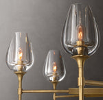 Tulip Round Chandelier 54"