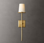 Pauillac Fabric Shade Torch Sconce