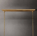 19th C. English Openwork Rectangular Chandelier 72"