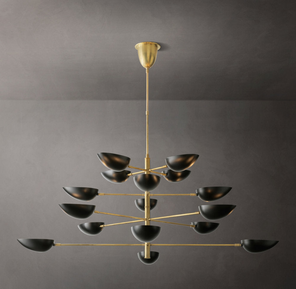 Graphic Chandelier 70"