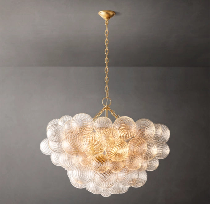 Talia Round Chandelier 33"