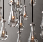 Rain Round Chandelier 60"