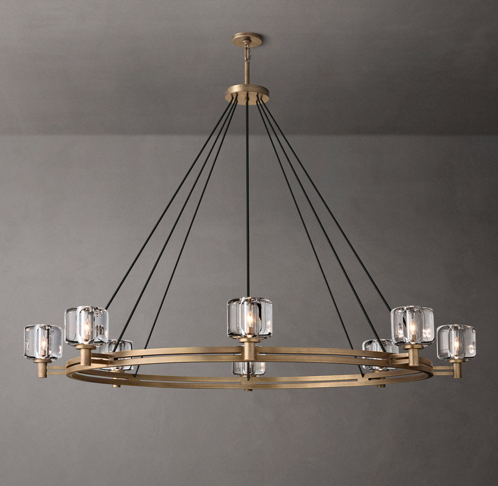 Demaret Round Chandelier 60"