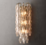 Chiara Clear Glass Grand Sconce