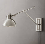 Machinist Swing-Arm Task Sconce