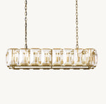 Harlow Crystal Rectangular Chandelier 54"