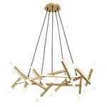 Artistic Modern Industrial Sputnik Chandelier