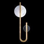 Solitude Wall Sconce, 1-Light, LED, Soft Gold, 220v, 10.75"H (207918-LED-84-CR 5DGY2F-220v)