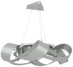 Flux Large LED Pendant - Vintage Platinum Finish - Standard Height