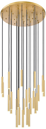 Forest by Z-Lite Modern Gold 36 inch 27 Light Chandelier