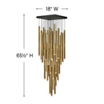 Harmony 36 Light 18" Wide LED Multi Light Pendant